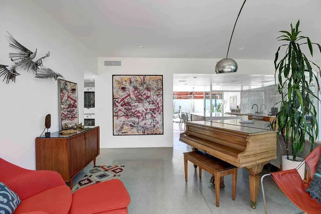 Wexler Steel House #4 - Pool Spa And Grand Piano Palm Springs