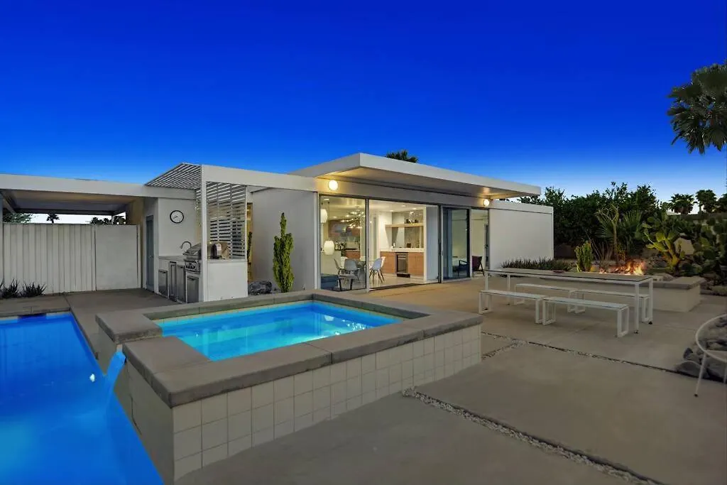 Wexler Steel House #4 - Pool Spa And Grand Piano Palm Springs